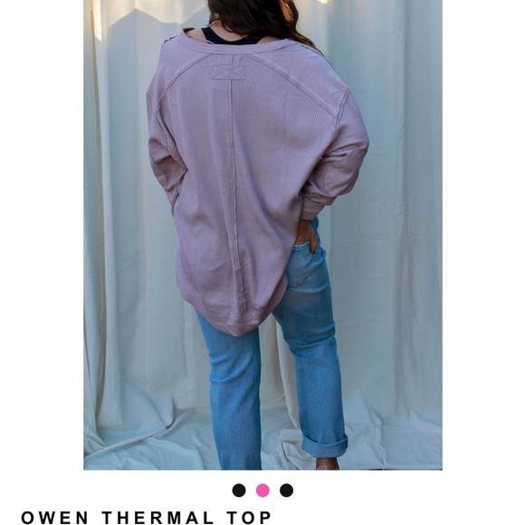 Free People We the Free Owen oversized thermal Small - Picture 5 of 8